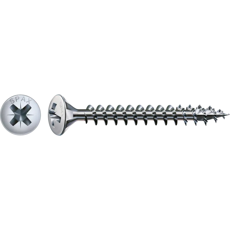 SPAX - WIROX - Linsensenkkopf Kreuzschlitz PZ 2 - 3,5x16 mm - Vollgewinde Hochwertig