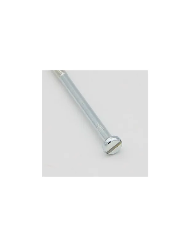 Saisonangebot 1 x Metallschrauben Zylindrischer Flachkopf Gespalten M3X80 Verzinkt