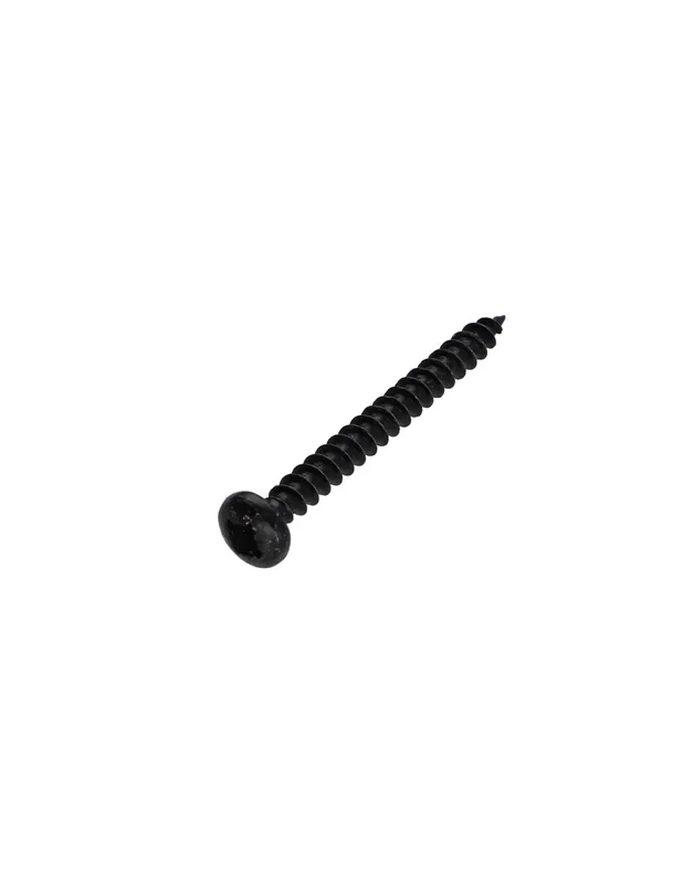 1 x Spanplattenschrauben Rundkopf Pozi N°2 4X30 Stahl schwarz verzinkt Begrenztes Angebot