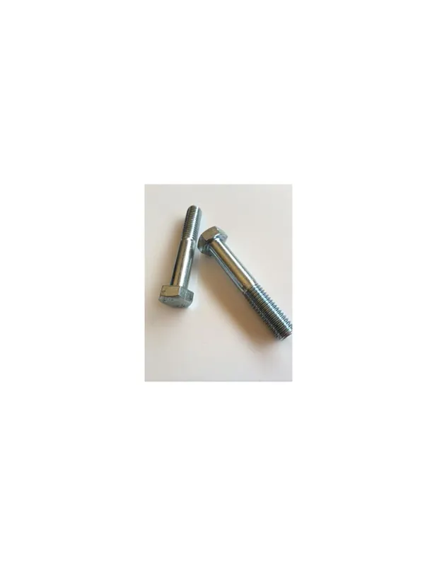 Gratis Versand 1 x Schrauben mit teilgewinde Sechskantkopf M8X95 Klasse 6.8 Verzinkt