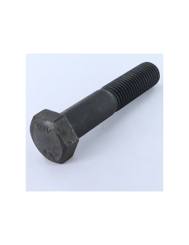 Top-Qualität 1 x Schrauben mit teilgewinde Sechskantkopf M10X90 Klasse 8.8 Rohstahl