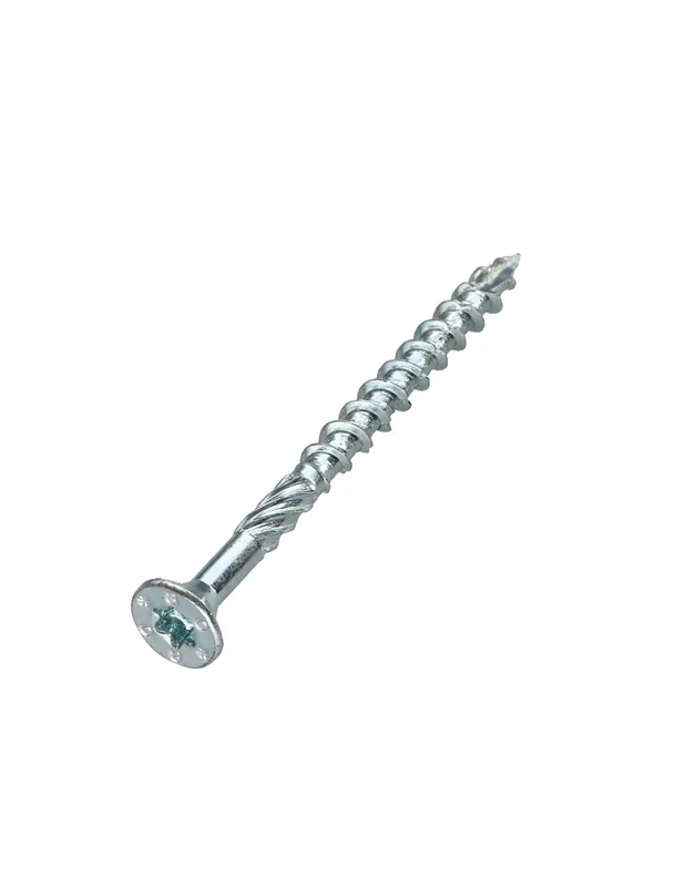 1 x Rahmenschraube tekor Senkkopfschraube Gezahnt T25 5 x 90 Mit Gewinde 54 cut Bohrspitze mit Typ 17 Spitze Verzinkt Bestseller