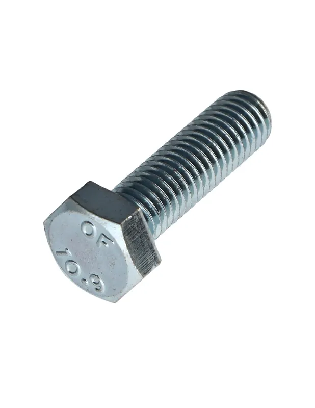 1 x Metallschrauben Sechskantkopf M10X30 Klasse 10.9 Verzinkt Schneller Versand