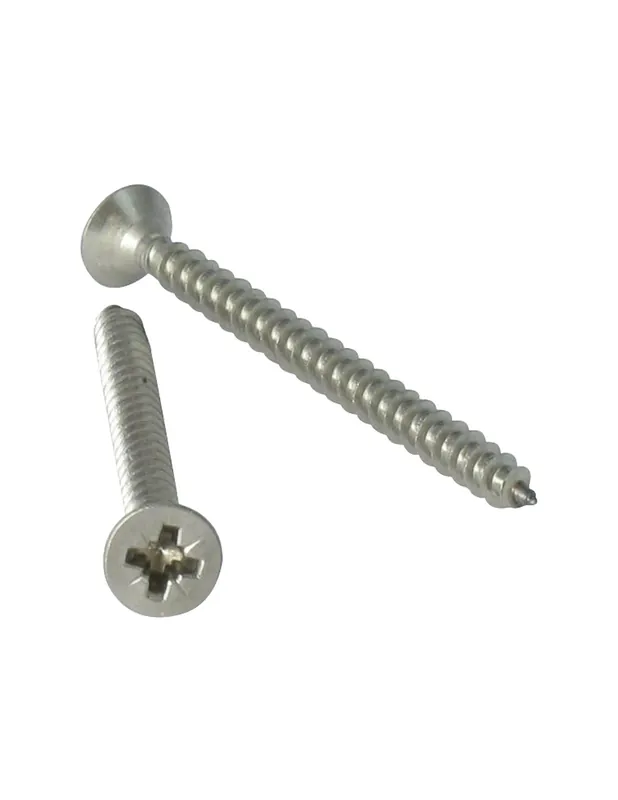 Top-Angebot 1 x Spanplattenschrauben Senkkopfschraube Pozi N°2 3,5X25 Gesamtgewinde Edelstahl A4